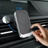 Tech-protect Cw19 Mágneses Magsafe Autós Tartó Szellőzőre Fekete-6216990211096 4 kép