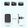 Tech-protect Cw19 Mágneses Magsafe Autós Tartó Szellőzőre Fekete-6216990211096 6 kép