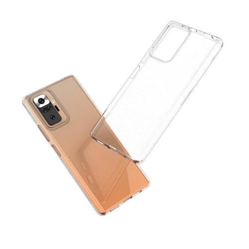 TPU gél flexibilis tok XIAOMI REDMI NOTE 10 PRO átlátszó-5900495914392 6 kép
