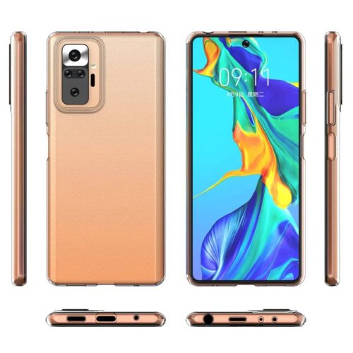 TPU gél flexibilis tok XIAOMI REDMI NOTE 10 PRO átlátszó-5900495914392 8 kép