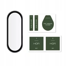Xiaomi Mi Band 6 Hofi Hybrid kijelzővédő üvegfólia fekete-6216990211843 2 kép