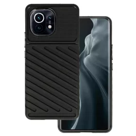   Xiaomi Mi 11 fekete tok Thunder fokozott védelmet biztosító flexibilis TPU