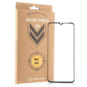   Tactical Shield 5D kijelzővédő üvegfólia Xiaomi Redmi 9A fekete