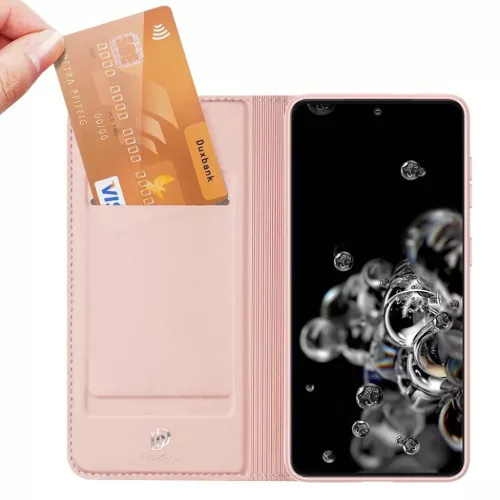  SAMSUNG GALAXY S21+ PLUS DUX DUCIS SKINPRO pink fliptok-6934913054505 6 kép