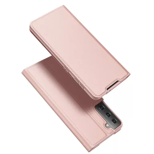  SAMSUNG GALAXY S21+ PLUS DUX DUCIS SKINPRO pink fliptok-6934913054505 7 kép