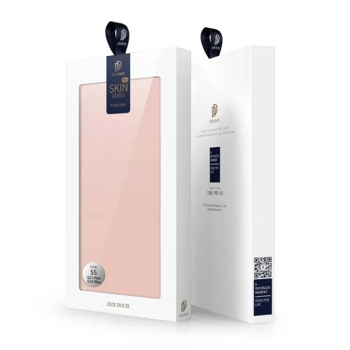  SAMSUNG GALAXY S21+ PLUS DUX DUCIS SKINPRO pink fliptok-6934913054505 8 kép