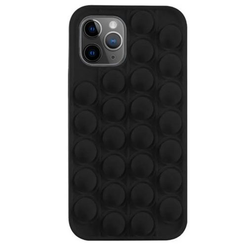 iPhone 11 Pro Max Push Bubble flexibilis tok fekete-5904161105879 1 kép