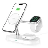 TECH-PROTECT A12 3 az 1-ben vezeték nélküli töltőállomás 15W Ma-6216990211850 5 kép