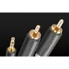 UGREEN AV102 3.5mm mini jack - 2RCA audio kábel 1m fekete-6957303817726 5 kép