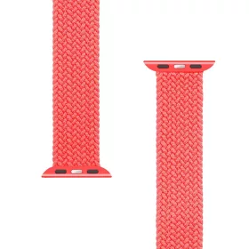   Tactical 778 String Band szövet óraszíj Apple Watch 4/5/6/7/8/SE/Ultra (42/44/45/49mm) méret M piros