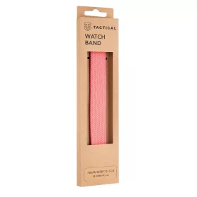   Tactical 767 String Band szövet óraszíj Apple Watch 3/4/5/6/7/8/SE 38/40/41 mm méret XL pink
