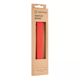   Tactical 788 String Band szövet óraszíj Apple Watch 4/5/6/7/8/SE/Ultra (42/44/45/49mm) méret XL piros