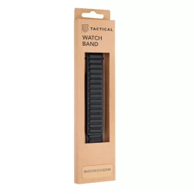   Apple Watch 1/2/3/4/5/6/7/8/SE 38/40/41 mm Tactical 723 Loop Leather bőr óraszíj fekete