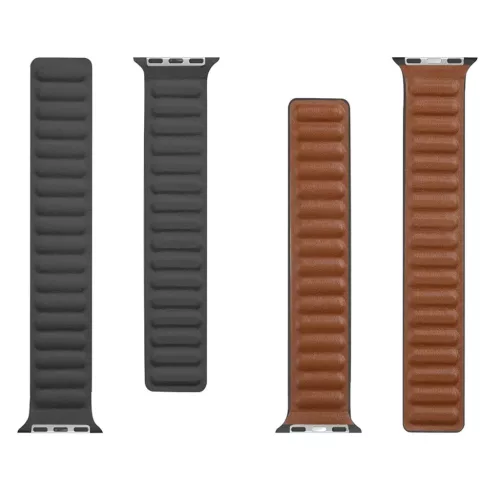 Apple Watch 1/2/3/4/5/6/7/8/SE 38/40/41 mm Tactical 723 Loop Leather b-8596311138751 2 kép