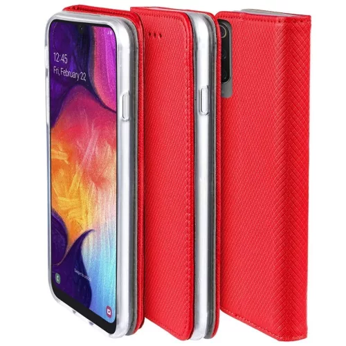 Mágneses fliptok SAMSUNG GALAXY A42 5G piros-5902429906732 4 kép