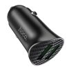 HOCO Autós töltő 2x USB QC3.0 18W + Micro USB kábel fekete-6931474735065 7 kép
