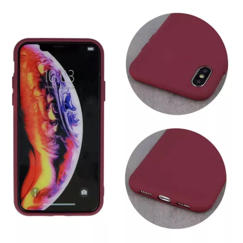 Szilikon tok OPPO RENO 5 PRO 5G burgundy-5900495909404 3 kép