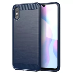   Carbon szénszál mintájú TPU tok Samsung Galaxy A11 / M11 KÉK