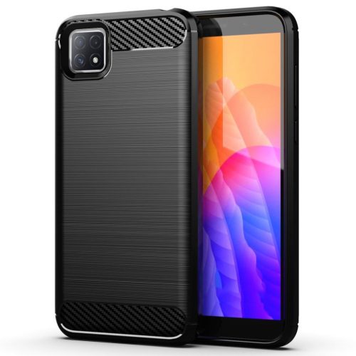Carbon szénszál mintájú TPU tok Oppo A73 fekete-9111201924673 4 kép