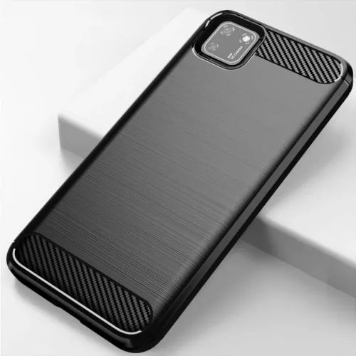 Carbon szénszál mintájú TPU tok Oppo A73 fekete-9111201924673 3 kép