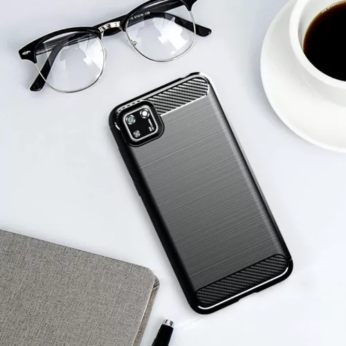 Carbon szénszál mintájú TPU tok Oppo A73 fekete-9111201924673 7 kép