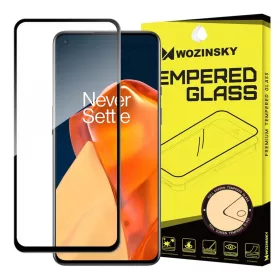   OnePlus 9 Wozinsky Super Tough kijelzővédő üvegfólia fekete