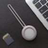Flexibilis szilikon Apple AirTag tok kulcstartóra pink- 4 kép