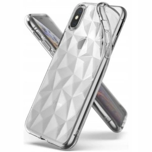 Brick Stone prizma mintás szilikon tok iPhone 11 Pro MAX átlátszó-5907751175382 1 kép
