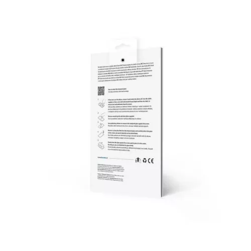 iPhone Xs Max Blue Star 5D kijelzővédő üvegfólia fekete-5901737921802 2 kép