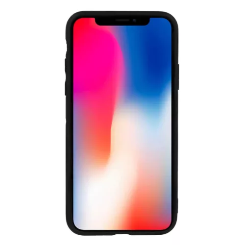 9H üveghátlapú tok szénszál mintával Huawei Mate 20 sötétszür-5900217286004 2 kép