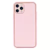 Samsung S21 Ultra Tel Protect Luxury szilikon tok Világos pink