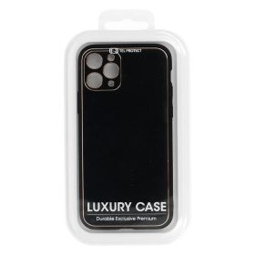 iPhone 12 Pro MAX Tel Protect Luxury szilikon tok Fekete-5900217384311 2 kép