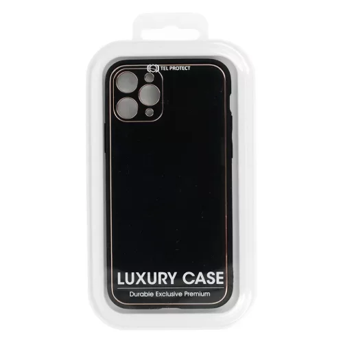 iPhone 12 Pro MAX Tel Protect Luxury szilikon tok Fekete-5900217384311 2 kép