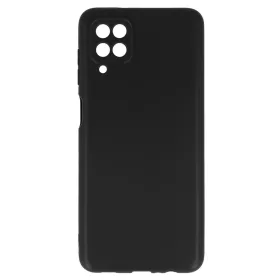 Samsung A12 TPU gél flexibilis tok matt fekete-5900217412380 2 kép
