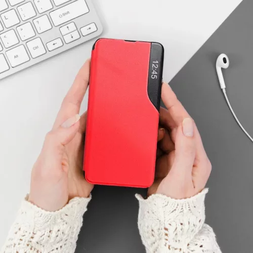 Smart View Fliptok Samsung A72 Piros-5903396104206 5 kép