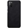 Nillkin Qin bőr fliptok Xiaomi Poco M3 fekete-6902048212220 1 kép