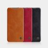 Nillkin Qin bőr fliptok Xiaomi Poco M3 fekete-6902048212220 5 kép