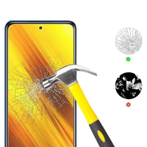 Kijelzővédő üvegfólia XIAOMI POCO X3 / X3 NFC / X3 PRO-5903396087219 3 kép