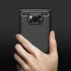 Carbon szénszál mintájú TPU tok XIAOMI POCO X3 fekete-5903396085338 6 kép