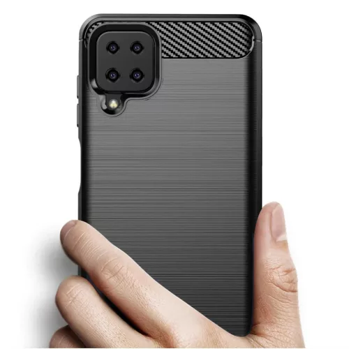 Carbon szénszál mintájú TPU tok SAMSUNG GALAXY M12 fekete-5904161107187 3 kép