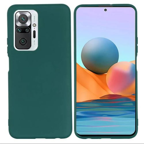 Szilikon flexibilis tok XIAOMI REDMI NOTE 10 PRO stötézöld-5900495914361 1 kép