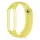 Szilikon Xiaomi Mi Band 5 óraszíj citromsárga