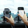Joyroom Mechanikus autós telefontartó műszerfalra fekete (JR-ZS259)-6941237136275 3 kép