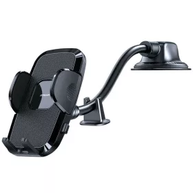   Joyroom Mechanikus autós telefontartó hosszú karral műszerfalra fekete (JR-ZS259)