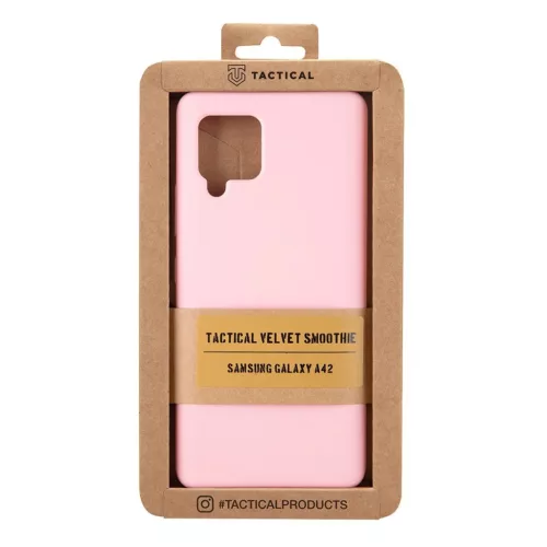 Tactical Velvet Smoothie Samsung Galaxy A42 5G tok Pink színben-8596311136436 3 kép