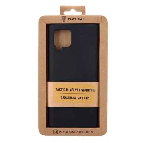 Tactical Velvet Smoothie Samsung Galaxy A42 5G tok Asphalt színben-8596311136412 4 kép
