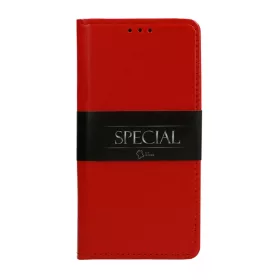 Samsung S21 Ultra Book Special bőr fliptok piros-5900217389033 1 kép