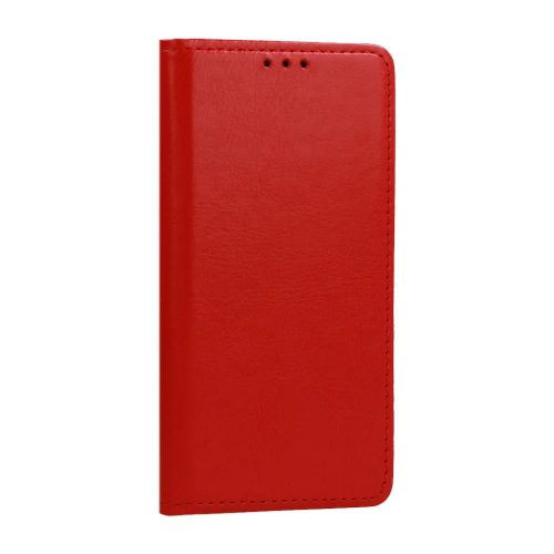 Samsung S21+ Plus Book Special bőr fliptok piros