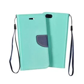 SAMSUNG S21 ULTRA Fancy fliptok menta/ sötétkék