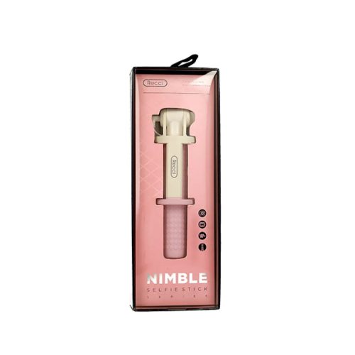 Recci Nimble REST-C01 vezetékes selfie bot pink-6955482584644 2 kép